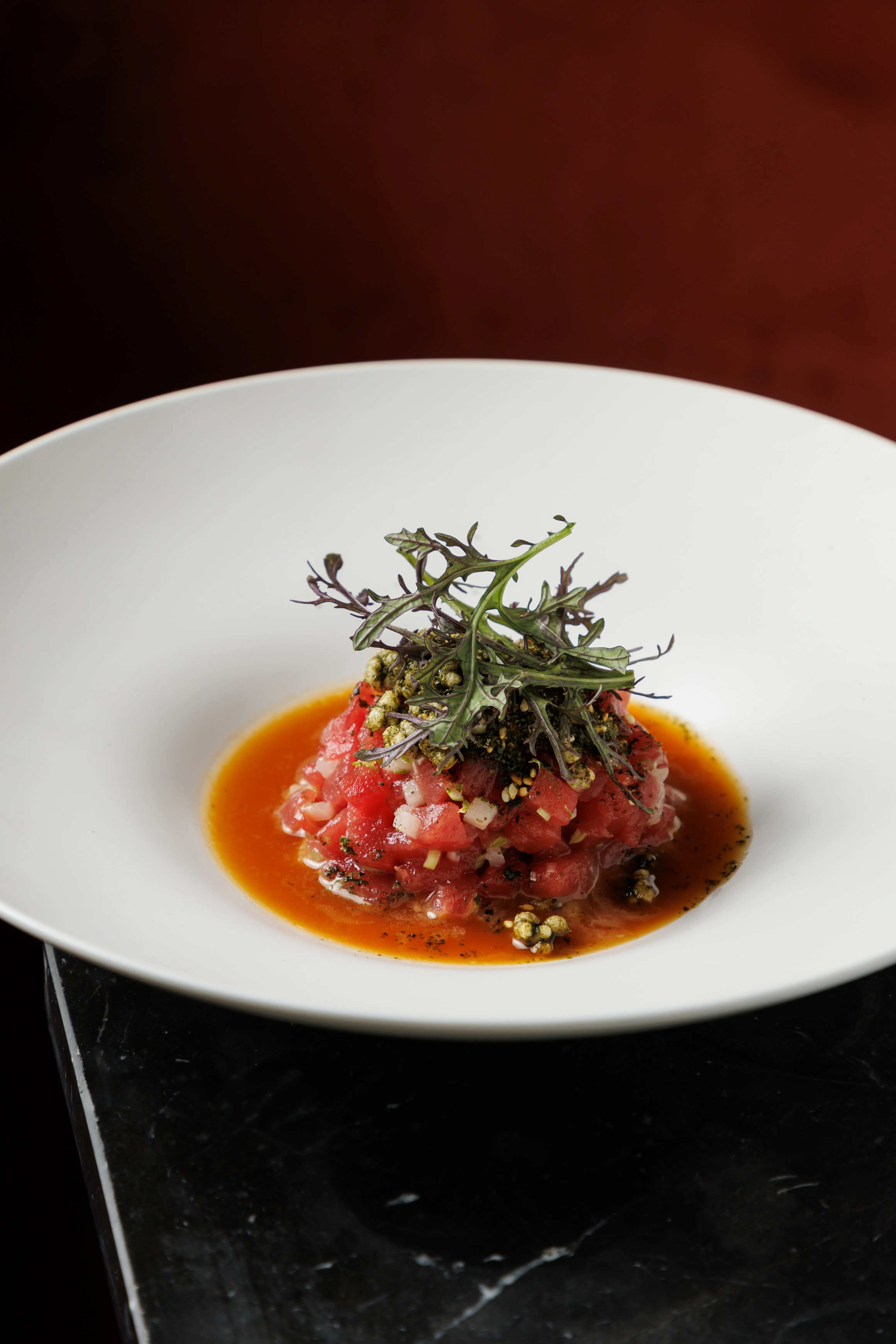 Tartare, herb and citrus