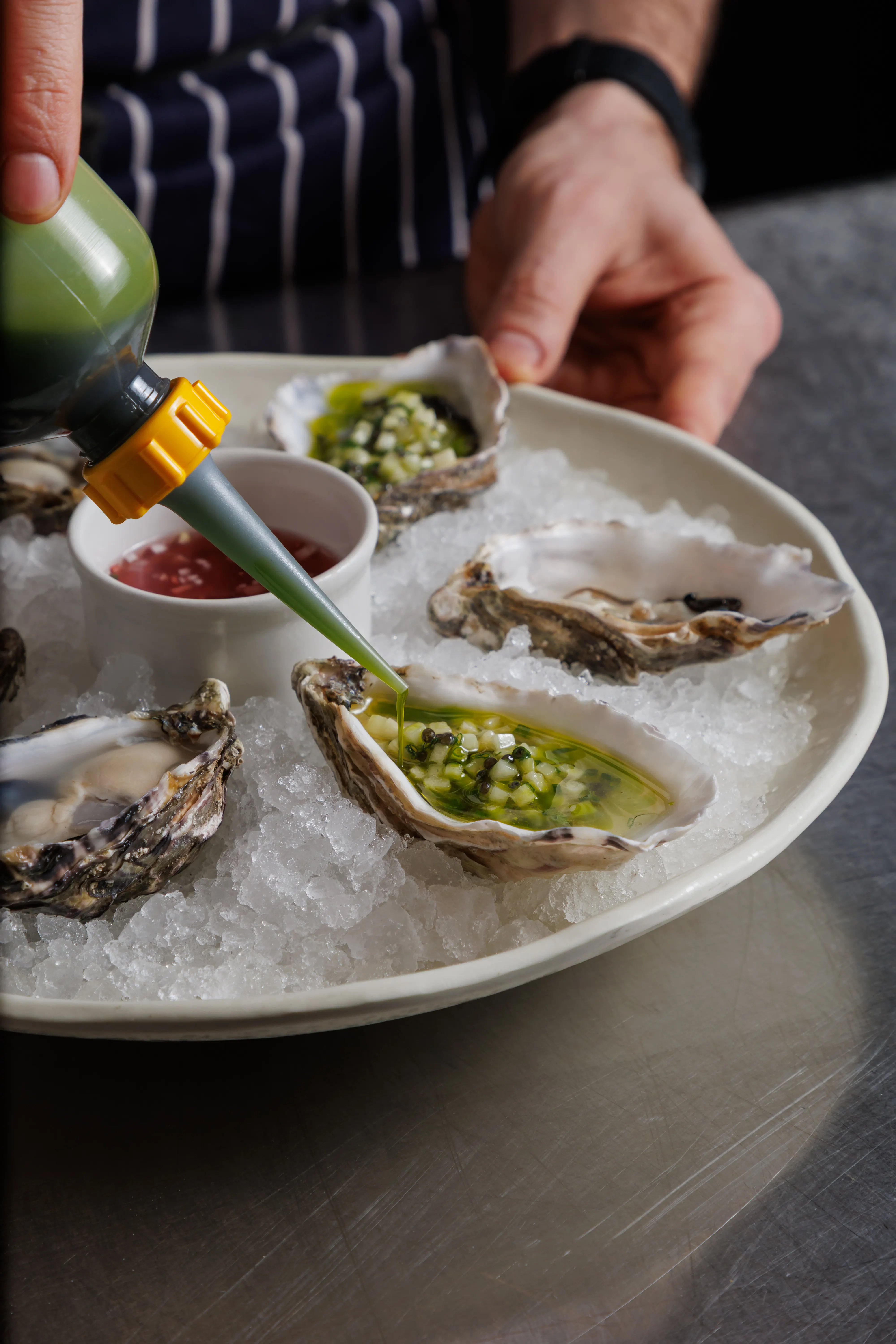 Oysters, dressed to order